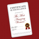 Thumbnail 6 - Personalised Certificate of Excellence Wallet/Purse Inserts