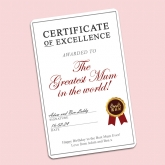 Thumbnail 8 - Personalised Certificate of Excellence Wallet/Purse Inserts
