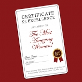 Thumbnail 5 - Personalised Certificate of Excellence Wallet/Purse Inserts