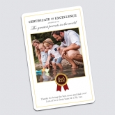 Thumbnail 9 - Personalised Certificate of Excellence Wallet/Purse Inserts