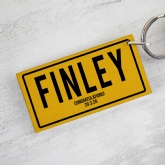 Thumbnail 6 - Registration Plate Personalised Name Keyring