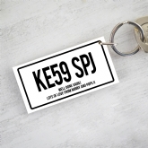 Thumbnail 6 - Personalised Registration Plate Keyring