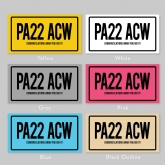 Thumbnail 8 - Personalised Registration Plate Keyring