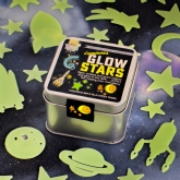 Thumbnail 1 - Glow in the Dark Stars in a Tin