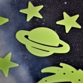Thumbnail 2 - Glow in the Dark Stars in a Tin