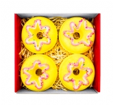 Thumbnail 3 - 4 x Doughnut Bath Bomb Gift Set