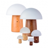 Thumbnail 12 - Wooden Mushroom Lamps
