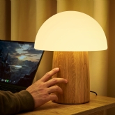 Thumbnail 3 - Wooden Mushroom Lamps