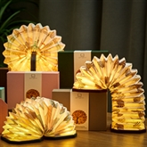 Thumbnail 1 - Velvet Accordian Lamps
