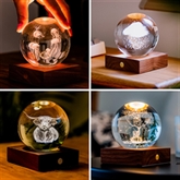 Thumbnail 1 - Amber Crystal Lights - Nature Collection