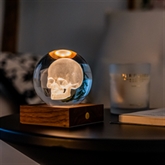 Thumbnail 1 - Skull Amber Crystal Light