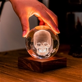 Thumbnail 2 - Skull Amber Crystal Light