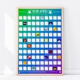 Thumbnail 1 - 100 Kids Activities Scratch Off List Poster