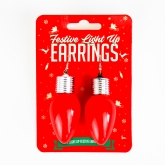 Thumbnail 2 - Festive Light Up Earrings