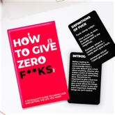 Thumbnail 1 - How to Give Zero Fucks Card Pack