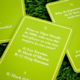 Thumbnail 2 - Golf Trivia Card Pack