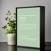 Thumbnail 1 - Personalised Dictionary Definition Light Box