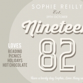 Thumbnail 10 - Personalised Loves and Hates 40th Birthday Light Box