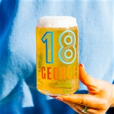 Thumbnail 3 - Personalised Sport Milestone Can Glass