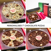 Thumbnail 1 - Personalised 7" Chocolate Pizzas