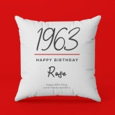 Thumbnail 5 - Personalised Classy 60th Birthday Year Cushion