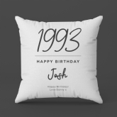 Thumbnail 4 - Personalised Classy 30th Birthday Year Cushion