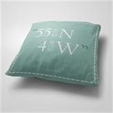 Thumbnail 6 - Personalised Coordinates Cushion