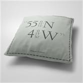 Thumbnail 10 - Personalised Coordinates Cushion