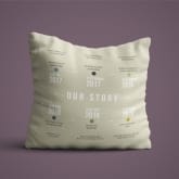 Thumbnail 5 - Personalised Our Story Cushion