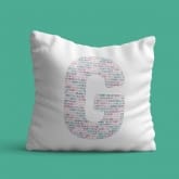 Thumbnail 1 - Personalised Letter Cushion