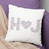 Thumbnail 1 - Personalised Couples Letter Cushion