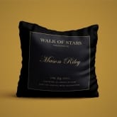 Thumbnail 4 - Personalised Walk of Stars Cushion