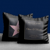 Thumbnail 2 - Personalised Walk of Stars Cushion