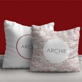 Thumbnail 6 - Personalised Loves Cushion