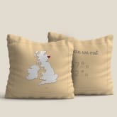 Thumbnail 5 - Where We Met Personalised Cushion