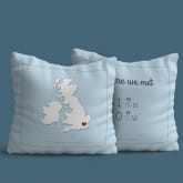 Thumbnail 6 - Where We Met Personalised Cushion