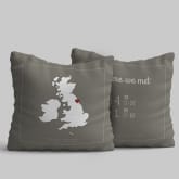 Thumbnail 7 - Where We Met Personalised Cushion