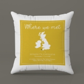 Thumbnail 6 - Where We Met Personalised Cushion