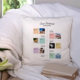 Thumbnail 1 - Personalised Our Dearest Memories Cushion