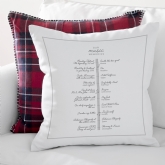 Thumbnail 1 - Personalised Our Music Memories Cushion