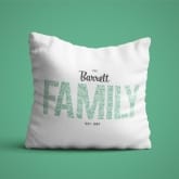Thumbnail 4 - Personalised Family Name Cushion