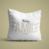 Thumbnail 6 - Personalised Family Name Cushion
