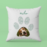 Thumbnail 8 - Personalised Pet Photo Pawprint Cushion