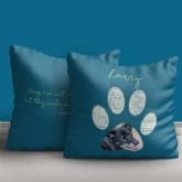 Thumbnail 9 - Personalised Pet Photo Pawprint Cushion