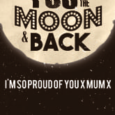 Thumbnail 11 - Personalised Love You to the Moon and Back Cushion