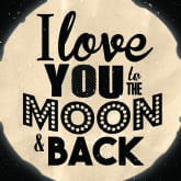 Thumbnail 9 - Personalised Love You to the Moon and Back Cushion