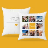 Thumbnail 1 - Personalised Celebration Photo Cushion