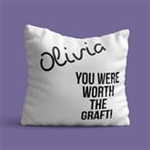 Thumbnail 4 - Personalised Love Catch Phrase Cushions