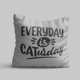 Thumbnail 3 - Everyday is Caturday Cushion