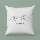 Thumbnail 2 - Personalised "You Complete Me" Cushion